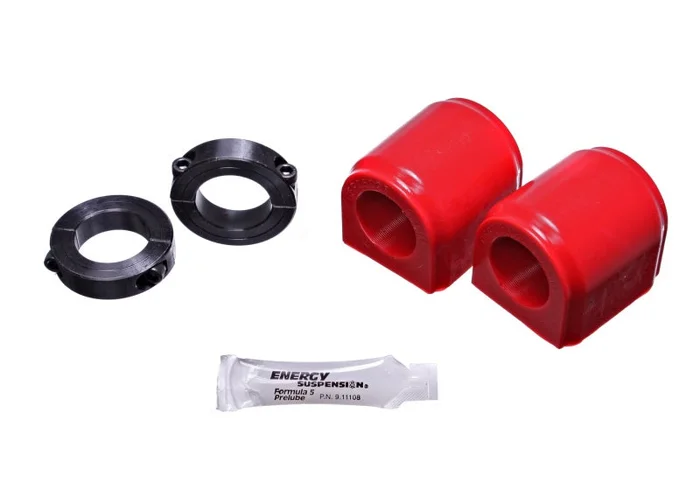 Energy Suspension 2015 Ford Mustang 32mm Front Sway Bar Bushings – Red