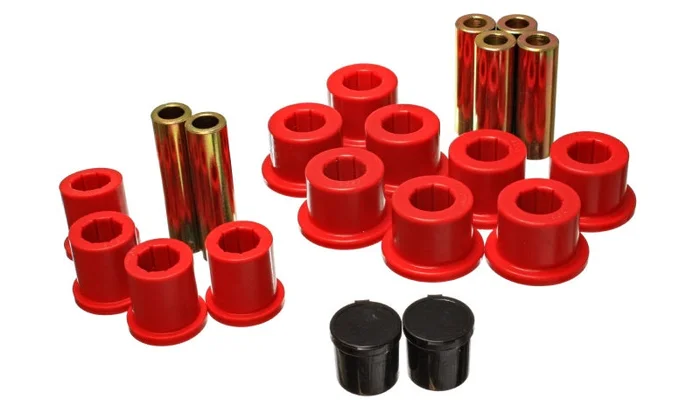 Energy Suspension Rear Spring Bushing Set – Red