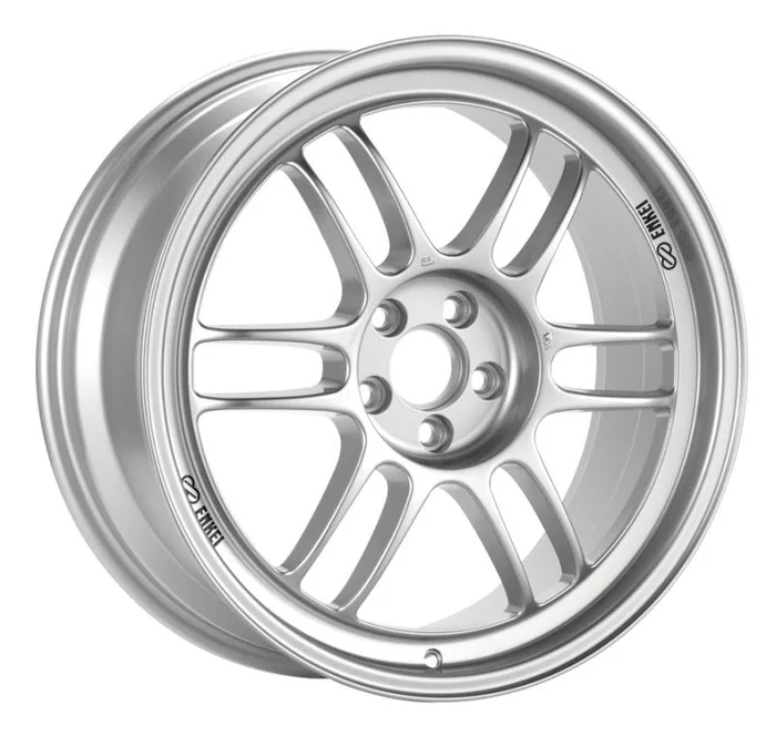 Enkei RPF1 17×7.5 5×112 48mm Offset 73mm Bore Silver Wheel
