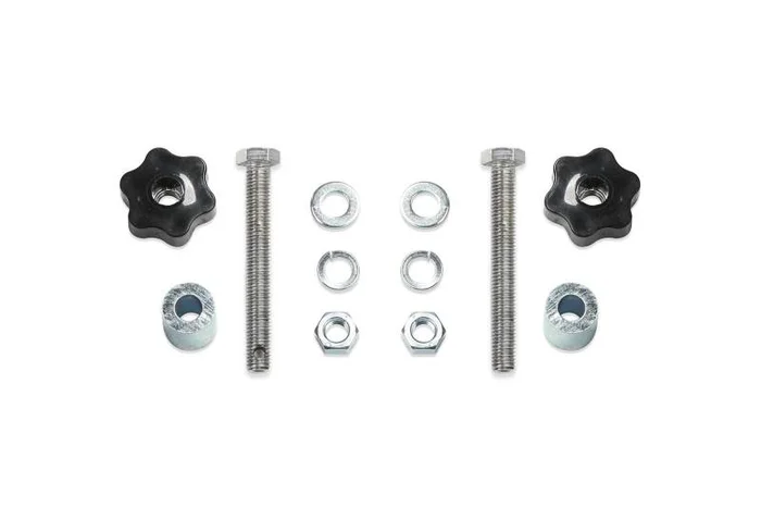 Fabtech 20-21 Jeep Gladiator 4WD Cargo Rack Hi-Lift Jack Mount Kit
