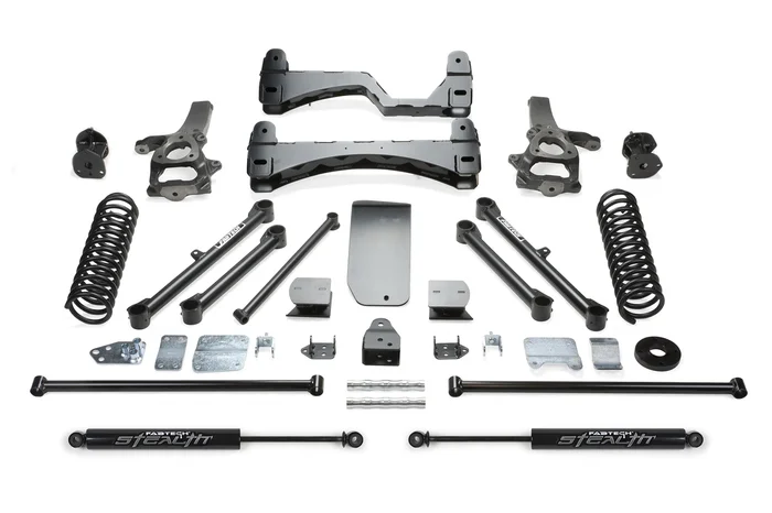 Fabtech Basic Lift System, 6 in. Lift w/ Stealth Shocks For 09-11 Dodge 1500 4WD. – K3053M