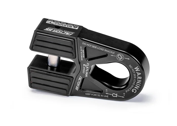 Factor 55 FlatLink E (Expert) Winch Shackle Mount, Black – 00080-04