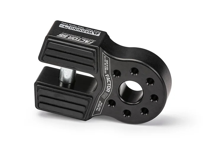 Factor 55 FlatLink Winch Shackle, Black – 00050-04