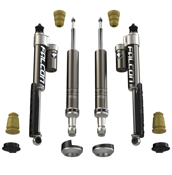 Falcon Shocks 2005+ Toyota Tacoma Falcon 2.25 inch Sport Shock Leveling System – 08-04-21-400-002