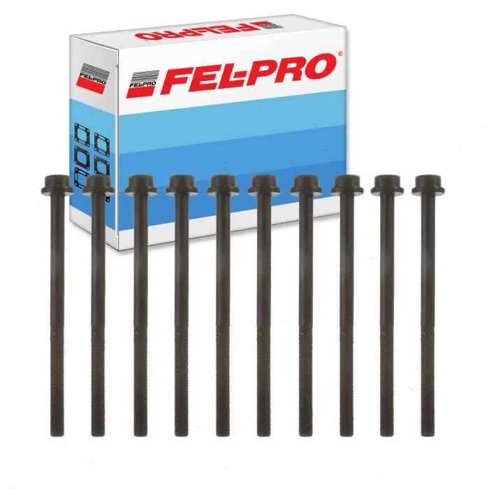 Fel-Pro Engine Cylinder Head Bolt Set for 2019 Ford Police Responder Hybrid 2.0L L4
