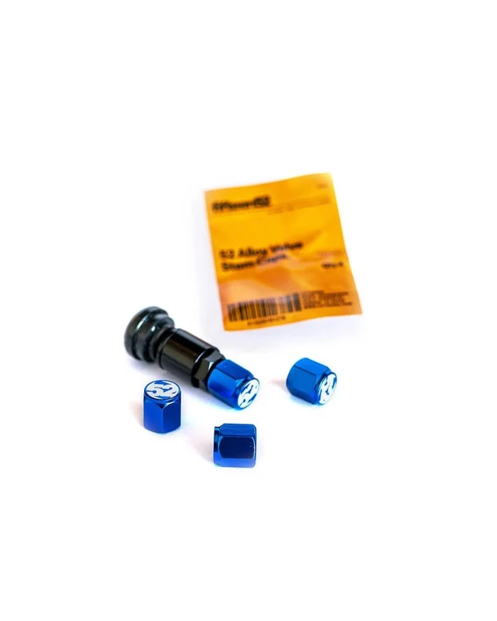 Fifteen52 Valve Stem Cap Set – Blue – 4 Pieces