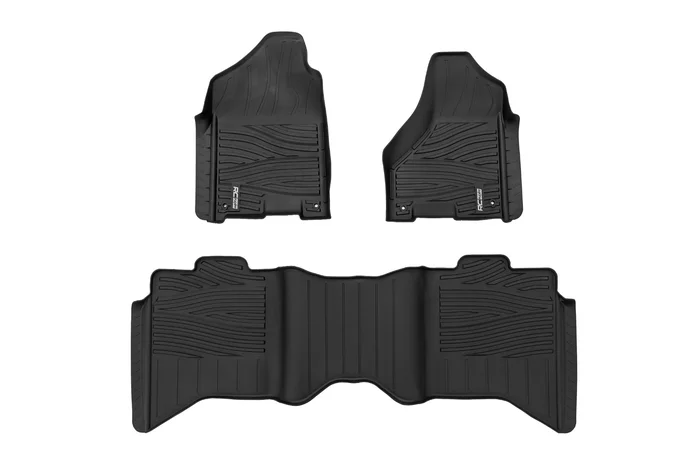 Flex-Fit Floor Mats | FR | Crew Cab | Ram 1500 2WD/4WD (2012-2018 & Classic)
