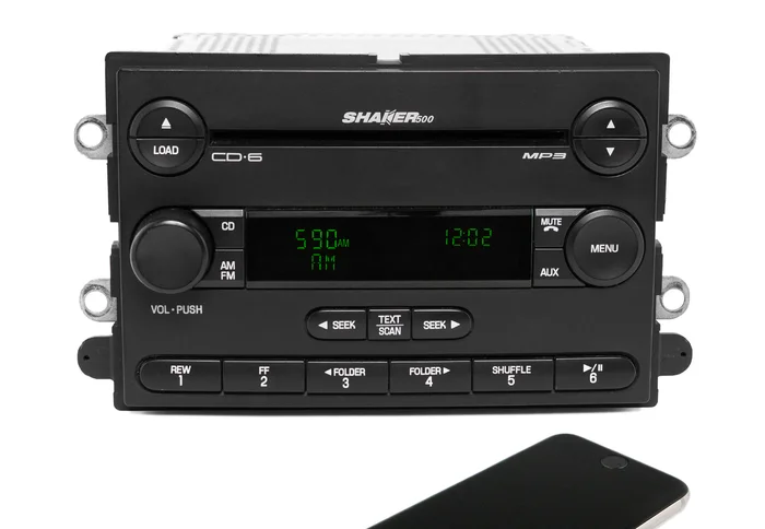 Ford 2007 Mustang AM FM Receiver with 6 CD Player and BT Upgrade 7R3T-18C815-HF