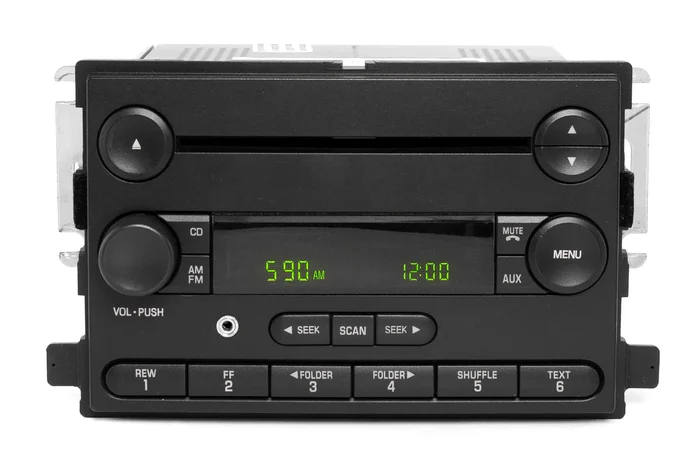 Ford Focus 05-06 Radio AM FM CD Player Upgraded w Auxiliary Input 5S4T-18C869-AA