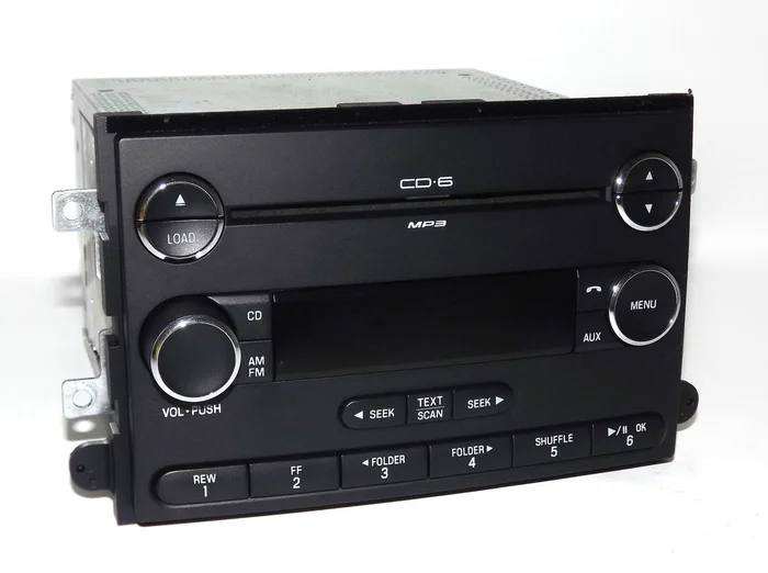 Ford Fusion 2006-09 Mercury Milan AM FM 6 Disc CD Radio Chrome – 8E5T-18C815-AF