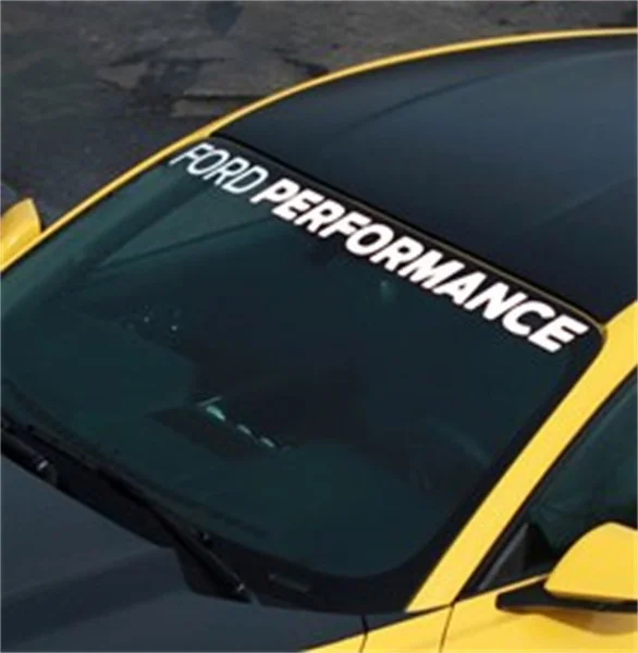 Ford Performance 2015-2016 Mustang Windshield Banner – M-1820-MB
