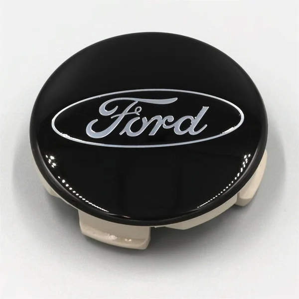 Ford Racing Ford Truck/SUV Black And Chrome Wheel Center Cap Kit – M-1096K-BCT