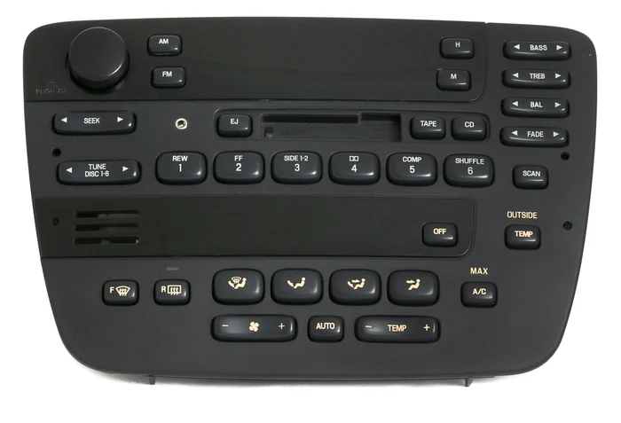 Ford Taurus 2000 Sable Radio AM FM CS w Aux Input Digital Ctrls YF1F-18C858-CE