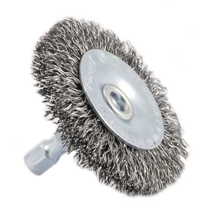 Forney – 72727 – 2 in. Crimped Wire Wheel Brush Metal 6000 rpm 1 pc