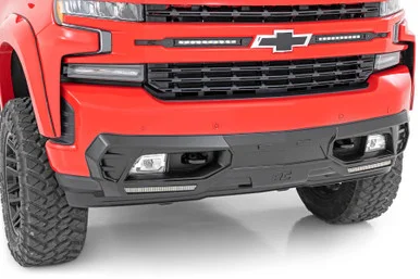 Front Bumper Fascia Cover Kit Chevy Silverado 1500 2WD/4WD (19-22)