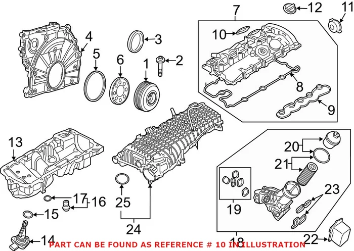 Genuine BMW 11128633750 – Fuel Pump Gasket