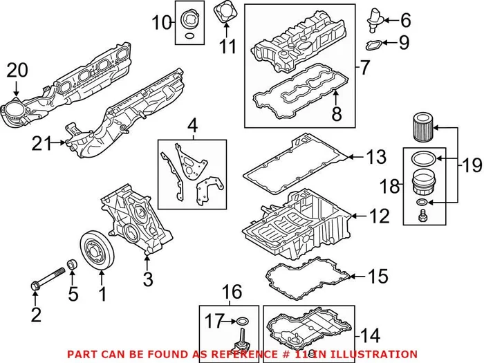 Genuine BMW 11128654637 – Engine Oil Filler Cap
