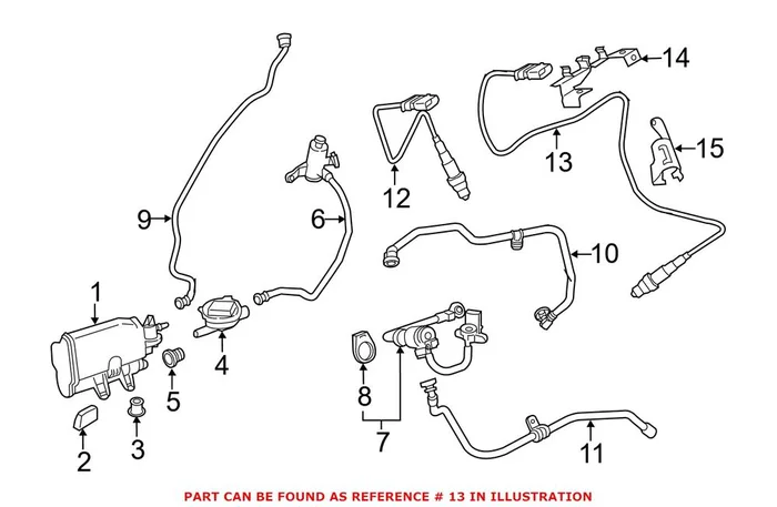 Genuine BMW 11787848486 – Oxygen Sensor
