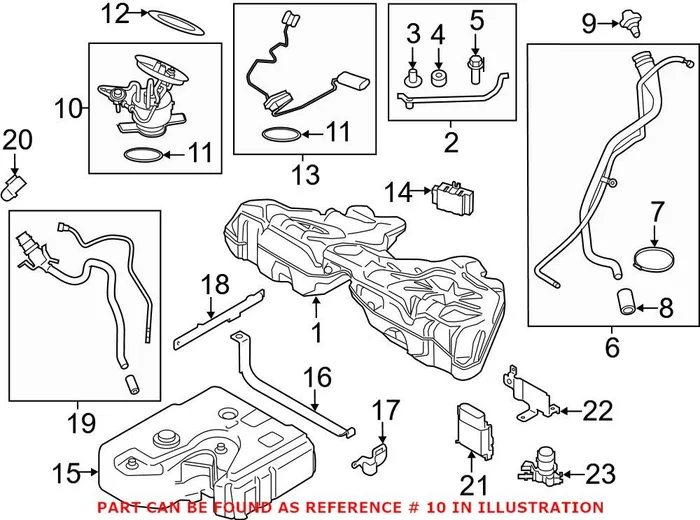 Genuine BMW 16117217259 – Electric Fuel Pump