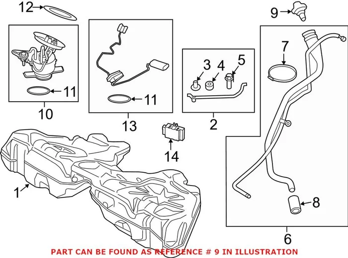 Genuine BMW 16117470341 – Fuel Tank Cap