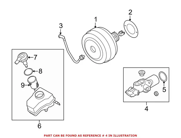Genuine BMW 34336785662 – Brake Master Cylinder