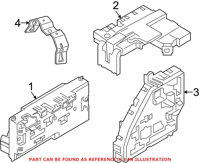 Genuine BMW 61149252813 – Fuse Box