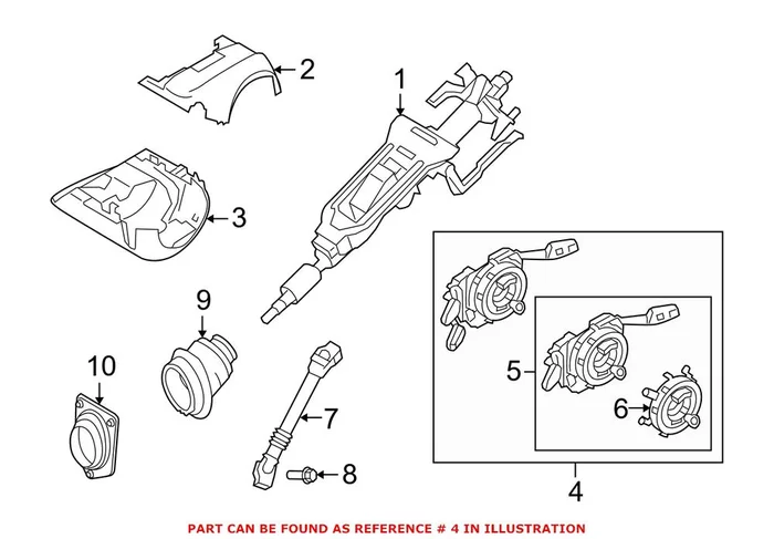 Genuine BMW 61319169755 – Turn Signal / Combination Lever