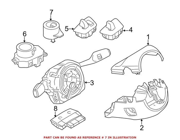 Genuine BMW 61319311353 – Ignition Switch