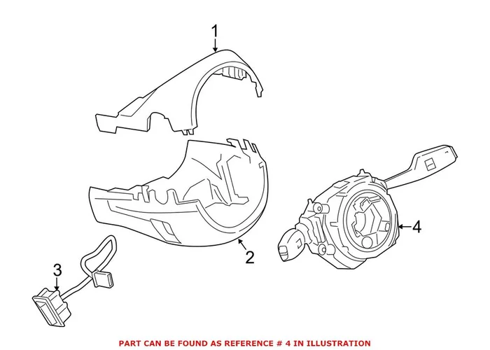 Genuine BMW 61319351146 – Combination Switch