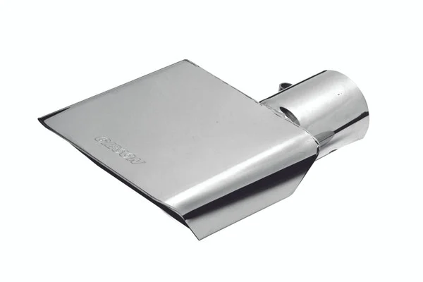 Gibson Rectangle Sport Tip – Right – 6×2.75in OD/2in Inlet/9.5in Length – Stainless – 500429