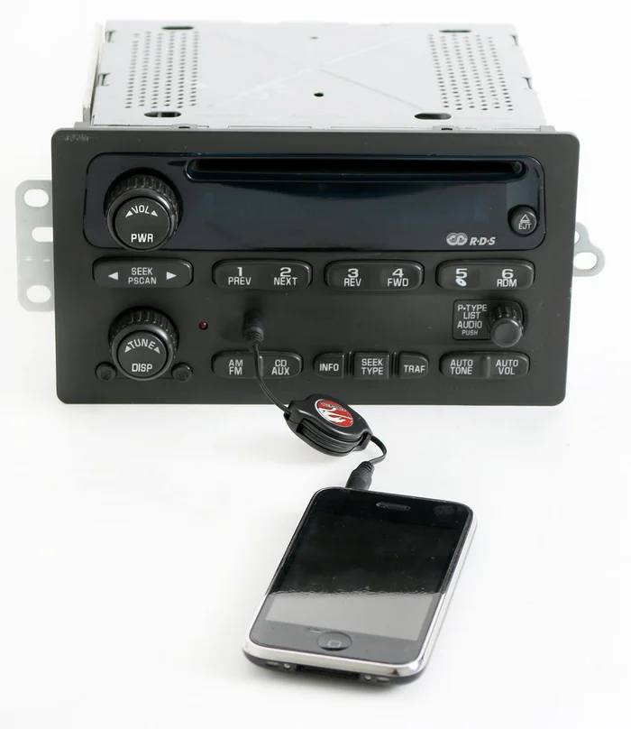 GMC Envoy 2002-2003 Chevy Trailblazer Radio AM FM CD w Aux iPod Input – 15058230