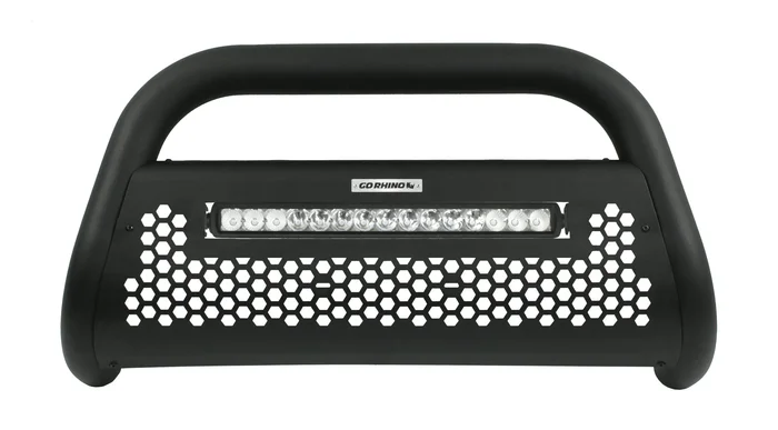 Go Rhino 55613LT RC2 LR – 20 light mount – Complete kit: Front guard + Brackets + GR Lights