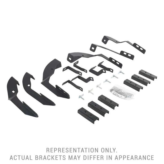 Go Rhino 6940516 Brackets for V-Series V3, RB10 Slim/RB20 Slim/RB30 Slim and RB30 Running Boards