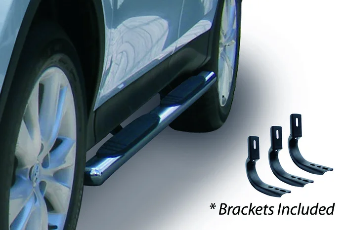 Go Rhino – 4″ OE Xtreme SideSteps w/Mounts – Pol. Stainless – GM 1500/2500 HD Crew Cab/Ext. Cab – 684404580PS