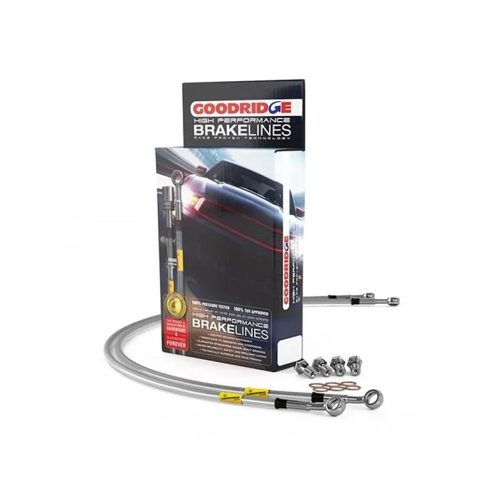 Goodridge 09-13 Audi A4 Sedan (B8) SS Brake Lines – 30010