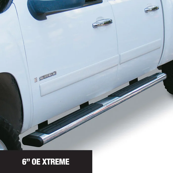 GoRhino 6 OE Xtreme Stainless SideSteps – 61 Long – Bars Only – 660061PS