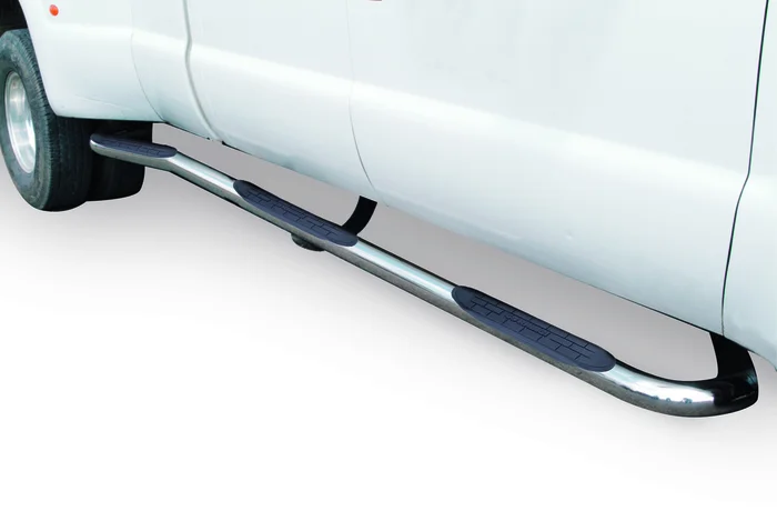 GoRhino 6000 Series SideSteps – One-Piece (Kickout Version for Dual Rear Wheels) – 62064PS