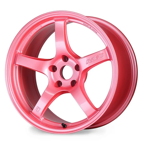 Gram Lights 57CR 17×9.0 +12 5-114.3 Sakura Pink Wheel (Special Order No Cancel) – WGCRQ12EPP