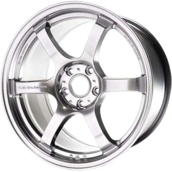 Gram Lights 57DR 15×8 / +35mm / 4-100 Grace Silver Wheel – WGIE35AQNK