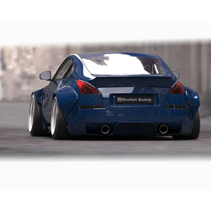 GReddy 03-08 Nissan 350Z (Z33) Rocket Bunny Rear Diffuser Only – 17020355
