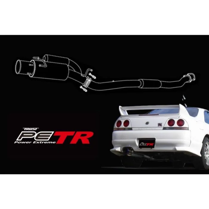 GReddy 99-02Nissan Skyline GT-R R33 Power Extreme TR Cat-Back Exhaust – 10127311