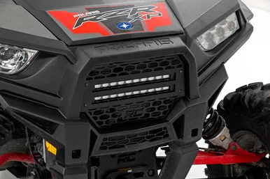 Grille Kit 10″ Black Slimline LED Pair Polaris RZR XP 1000/RZR XP 4 1000 (14-19)