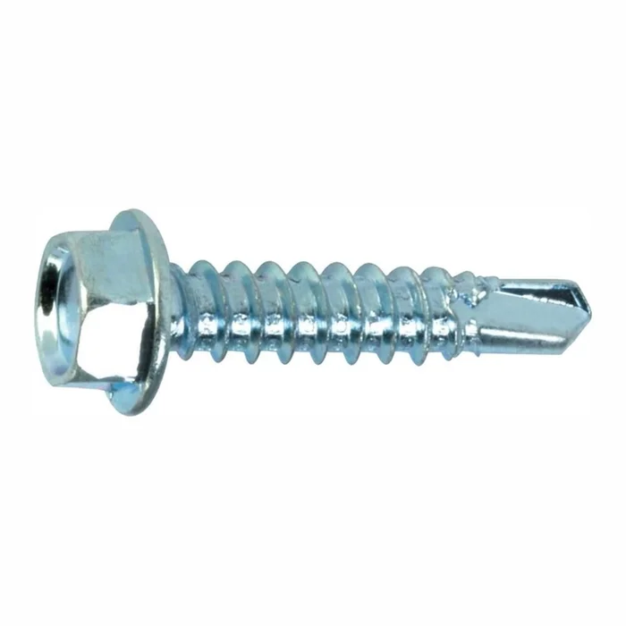 Grip-Rite – NHWD8121 – Pro-Twist No. 8 Sizes x 1/2 in. L Hex Hex Washer Head Sheet Metal Screws 1 lb.