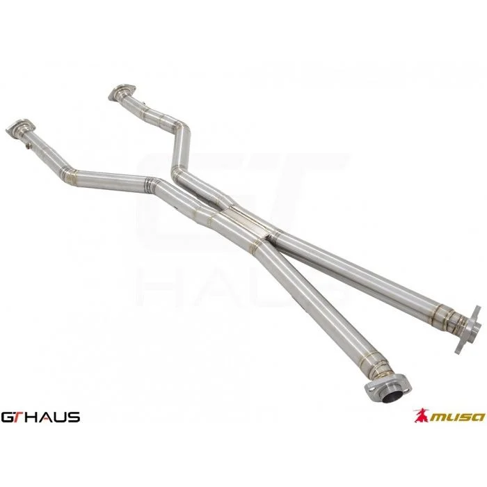 GTHaus Meisterschaft Cat-Back LSR Pipe (Front + Mid Section) Titanium Midpipe for Lexus RC-F 2015-2022 – LE0524001