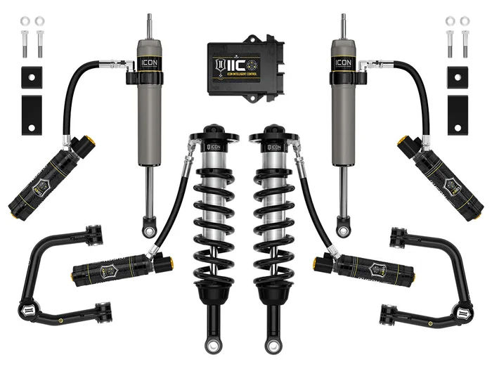 ICON 2022-2025 Toyota Tundra, 2-3.5″ Lift, Stage 12, 2.5 Suspension System, Tubular