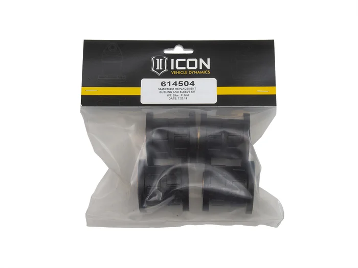 ICON (58450 /58451) Replacement Bushing and Sleeve Kit – 614504