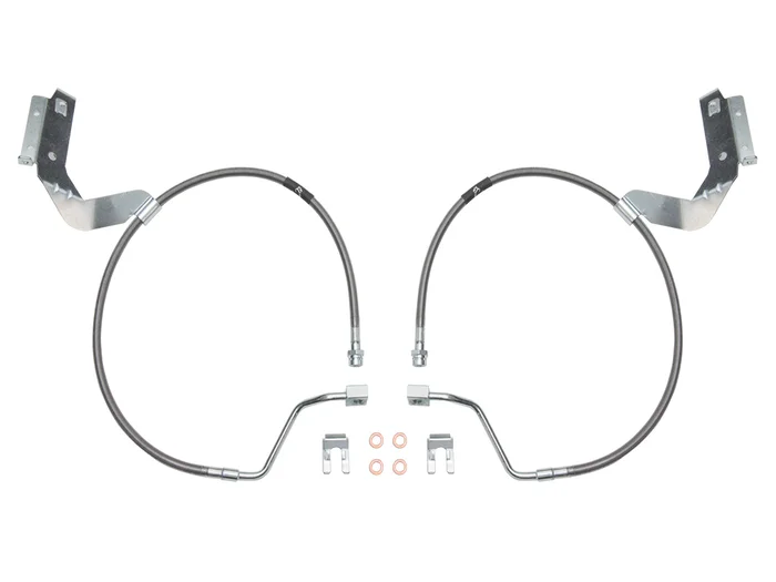 ICON Super Duty Front 4.5 and 7″ Extended SS Brake Line Kit – 61110