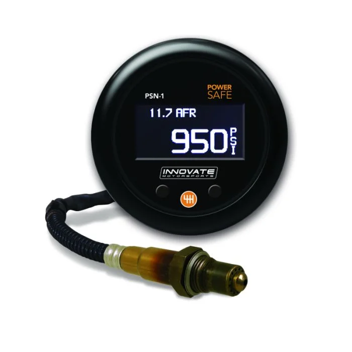 Innovate PSN-1 PowerSafe Nitrous Bottle Pressure / Wideband O2 Gauge Kit – 3893