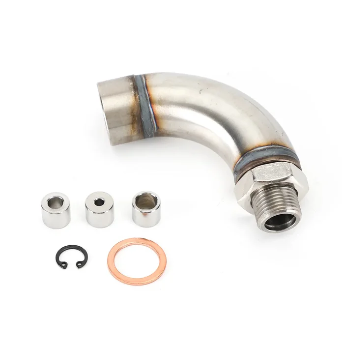 J Style M18X1.5 O2 Oxygen Sensor Spacer Kit For OBD2 Vihicle
