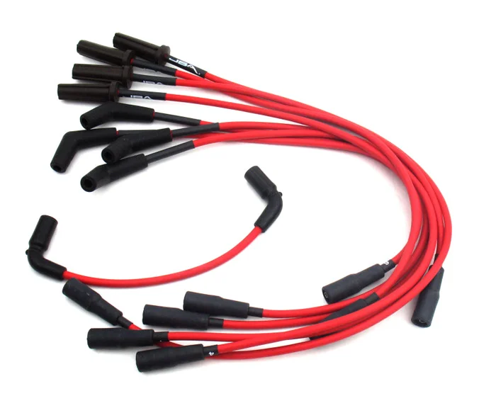 JBA 96-00 GM 454 Truck Ignition Wires – Red